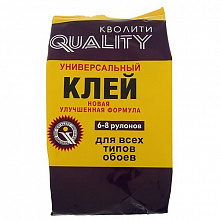 Клей для обоев QUALITY универсальный 200гр. пакет