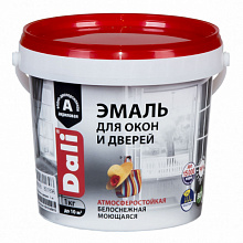 Dali эмаль для окон и дверей полуматовая 1 кг