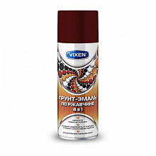 Аэрозоль VIXEN грунт-эмаль по ржавчине 4в 1 винно-красный 520 ml