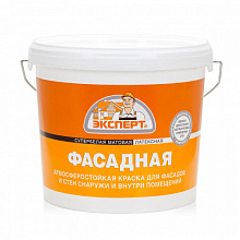 Краска Эксперт фасадная латексная 7кг С/Б