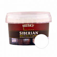 Шпатлевка по дереву Белая 0,4кг HUSKY -20C
