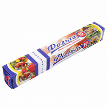 Фольга "Эконом" 10м в карт.коробке, 9мкм