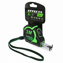 Рулетка 3м*16 мм EFFECTA Fort с магнитом,автостоп