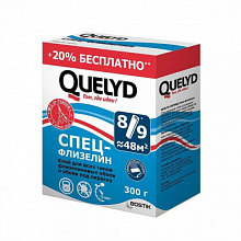 Клей для обоев QUELYD флиз 300гр Промо+20% 