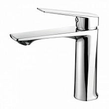 Смеситель LEDEME L1055-8 для умывальника, крепление гайка, хром 
