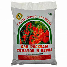 Грунт торфонавозный Томат и Перец 5л